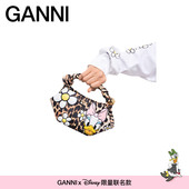 BAG小号手袋 B2100120859 Disney 黛丝印花豹纹BOU GANNI