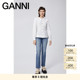 Swigy 高腰修身 直筒裤 GANNI女装 牛仔裤 F6622567