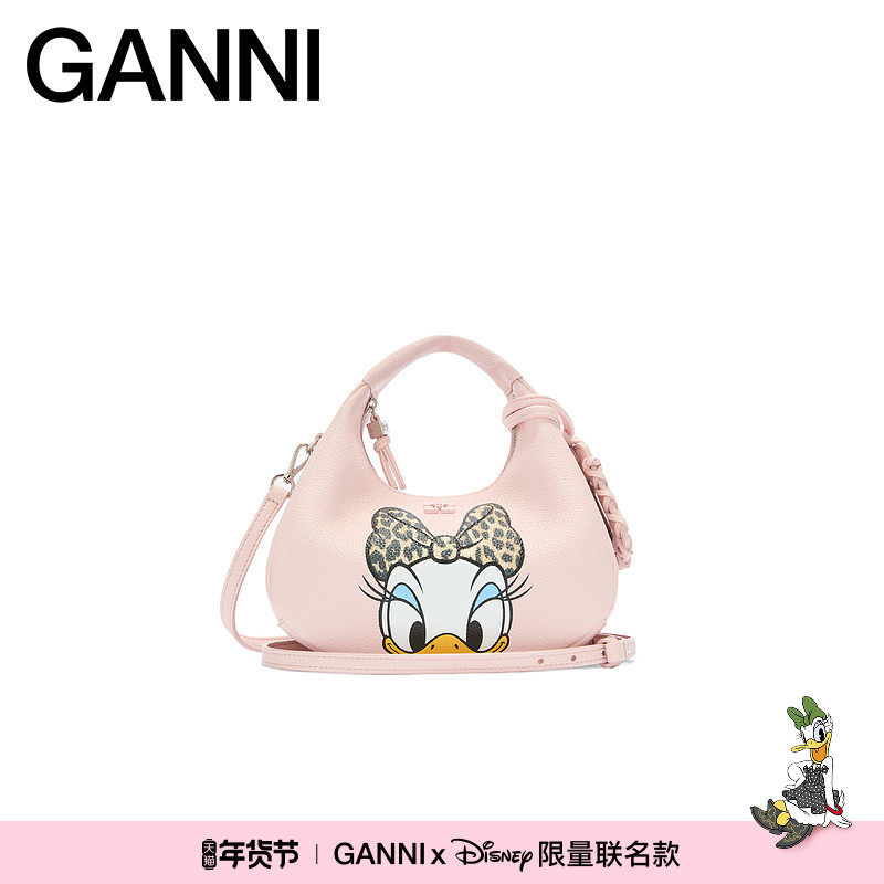 【GANNI x Disney】趣味黛丝图案BOU BAG手袋手拎包 B2070096868,箱包皮具/热销女包/男包,通用款女包,淘宝优惠券,粉丝福利购,淘宝优惠卷