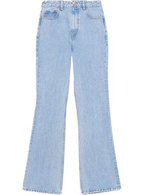 GANNI休闲裤高腰牛仔裤女装