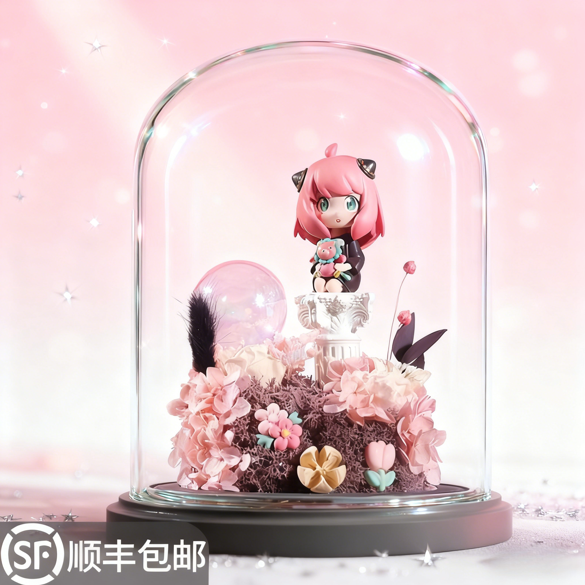 正版间谍过家家手办阿尼亚的日常送男女朋友纪念日礼盒永生花礼物