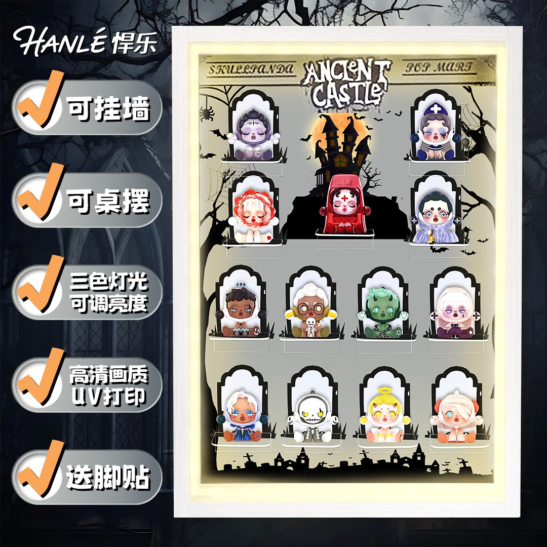 泡泡玛特密林古堡系列相框