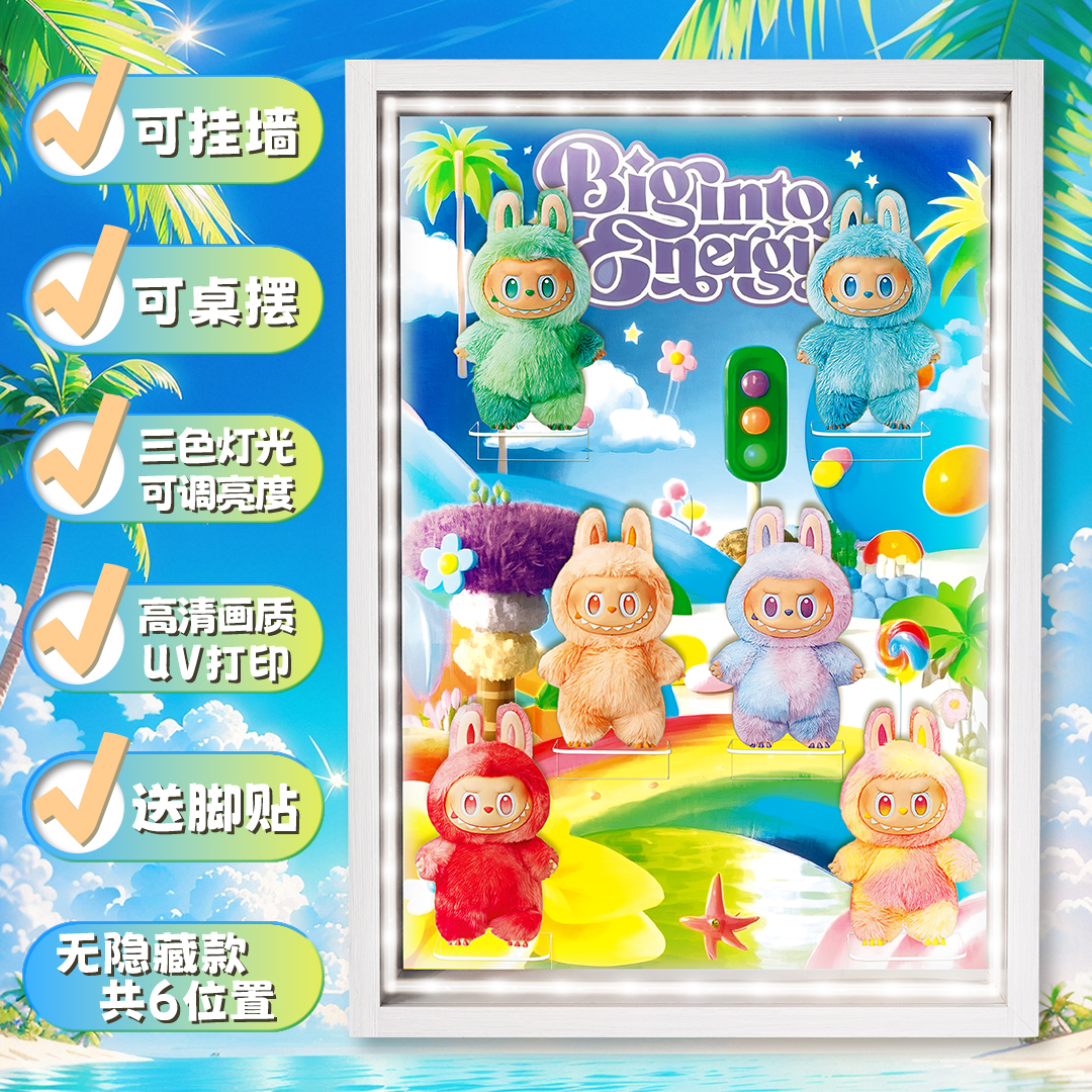 LABUBU3.0前方高能收纳展示盒