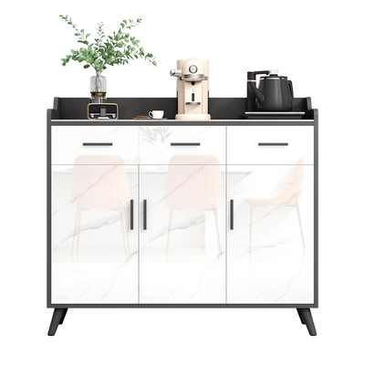 岩板餐边柜厨房橱柜客厅茶水柜