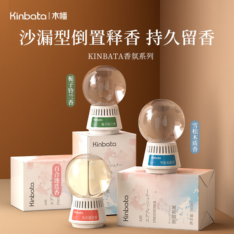KINBATA倒置空气香氛香薰创意水晶球空气清新剂室内卫生间厕所图片
