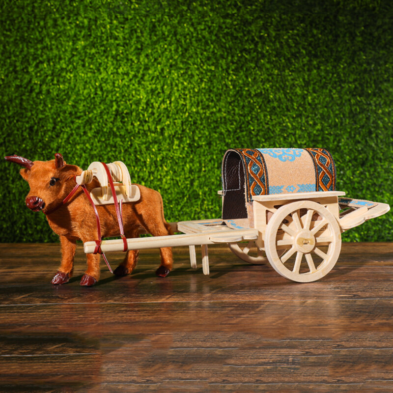 勒勒车内蒙古特色工艺品蒙古族草原旅游纪念品辘辘车勒勒车摆设