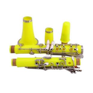乐器厂家单簧管 演奏级乐器单簧管 黄色单簧管