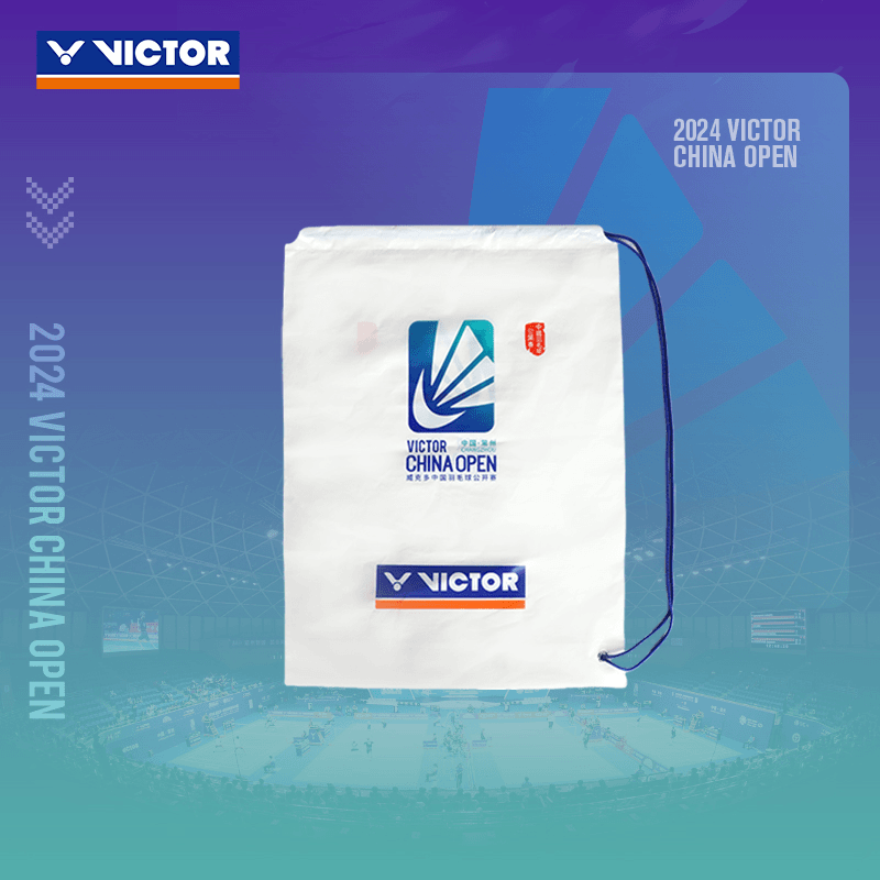【两只更优惠】威克多/VICTOR 2024中国公开赛纪念品抽绳袋鞋袋