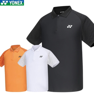 短袖 YONEX尤尼克斯专业网球羽毛球服115344TCR速干运动POLO衫 透气