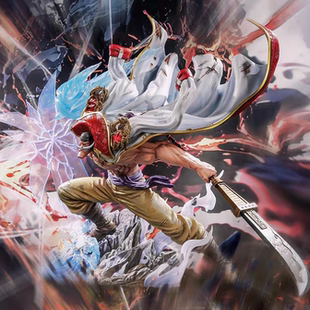 海贼王动漫藤虎青雉艾斯索隆雷神白胡子手办许愿盲盒福袋模型摆件