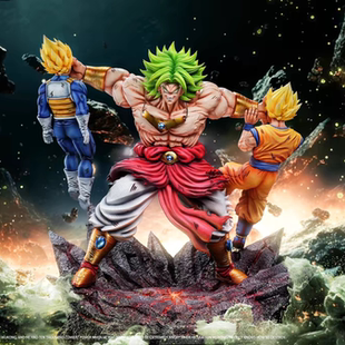 手办盲盒孙悟空布欧贝吉塔超级赛亚人七龙珠动漫国产摆件生日礼物