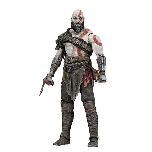 战神奎托斯Kratos手办模型7寸 少年适用PVC材质人物公仔玩具