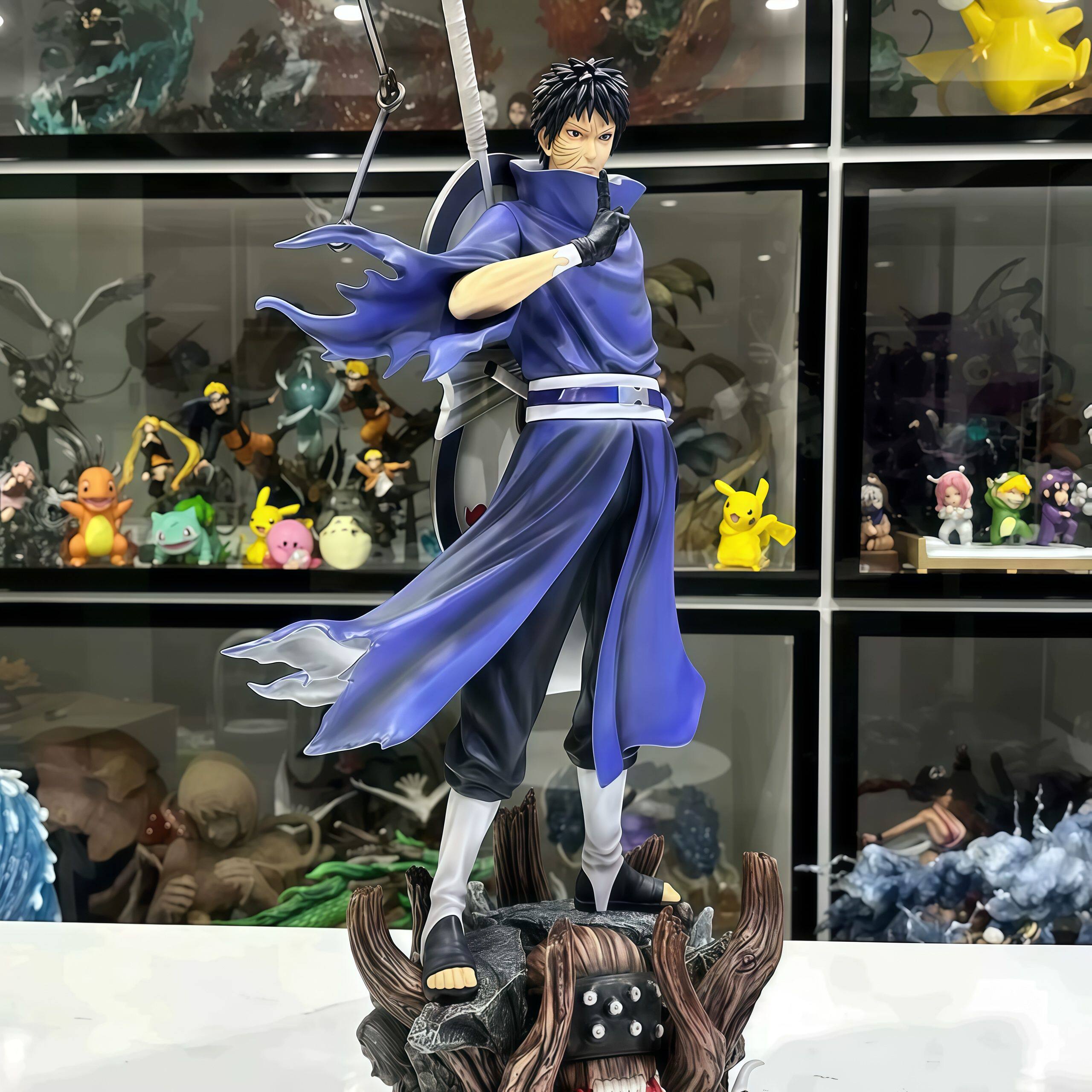 火影忍者带土21cmGK手办双头雕巨浪带土雕像动漫模型摆件周边