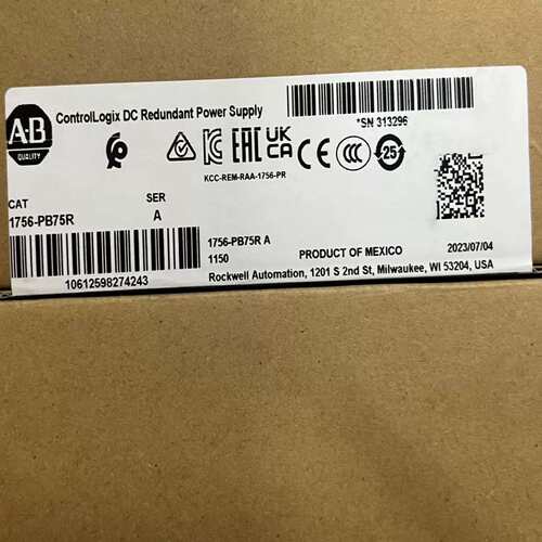 议价1756-PB75R 未拆封适用