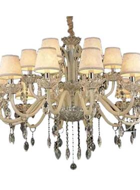 欧式灯客厅灯水晶吊灯简欧卧室餐厅灯具奢华大气创意别墅灯饰