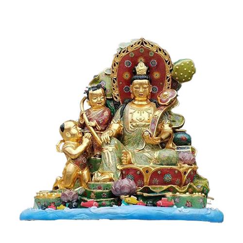 锻铜贴金金身佛像祠堂寺院庙堂挂匾室外锻铜贴金雕塑