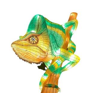 大型夜游主题彩灯灯会动物植物建筑物卡通人物来图制作源头厂家