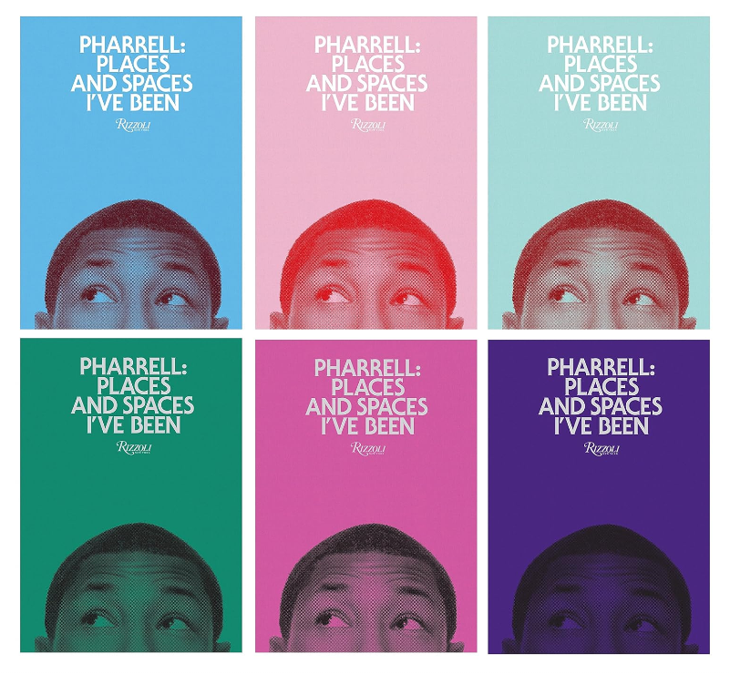 现货正版 菲董 法瑞尔：我去过的地方和空间  Pharrell: Places and Spaces I've Been （封面颜色随机） 流行文化