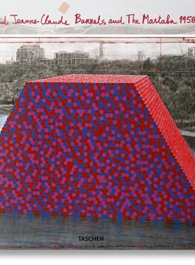 现货Barrels and The Mastaba克里斯多和珍妮·克劳德1958-2018的石油桶和陵墓绘画作品集