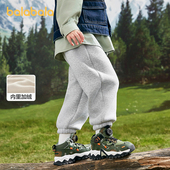 儿童裤 子2025秋冬装 新款 巴拉巴拉balaOne童装 男女童加绒长裤 亲子