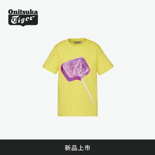 OnitsukaTiger印花潮流休闲短袖