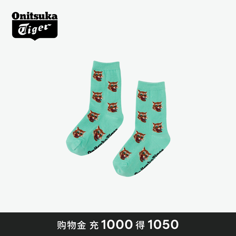 OnitsukaTiger时尚中筒袜四季