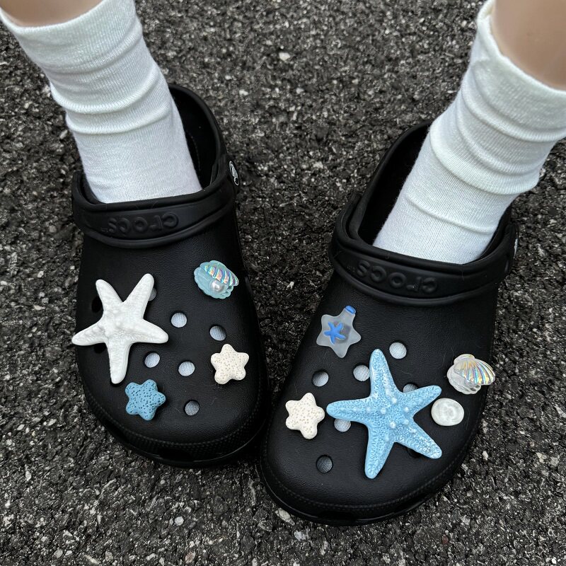 海洋之星适配Crocs玛丽珍鞋扣
