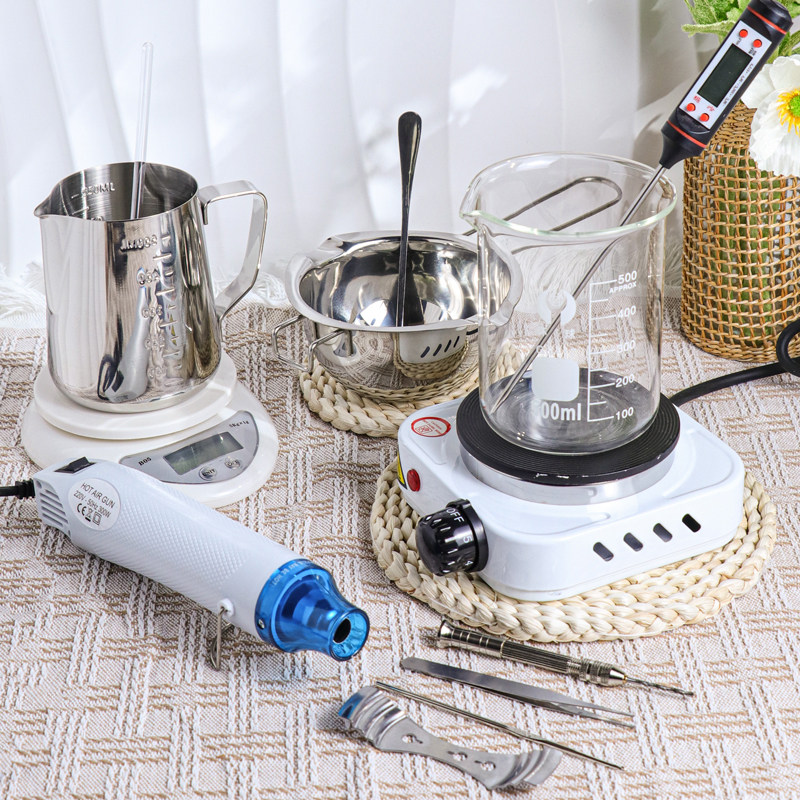 电热炉化蜡锅充电电子秤量杯 diy香薰蜡烛大豆蜡制作加热工具套餐,节庆用品/礼品,蜡烛,淘宝优惠券,粉丝福利购,淘宝优惠卷