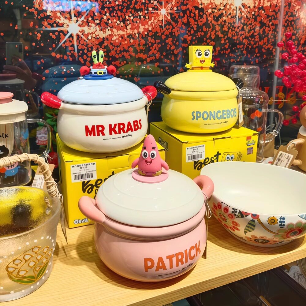 蟹老板泡面碗【新家100个快递】