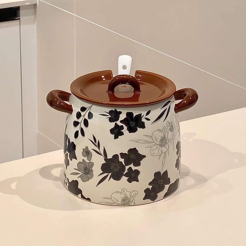 家用耐高温陶瓷釉下彩大号辣椒油