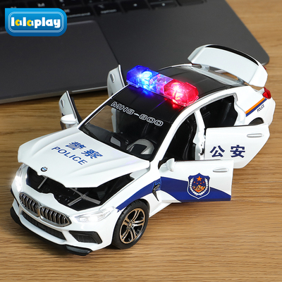 合金警车（6开门/回力/声光）