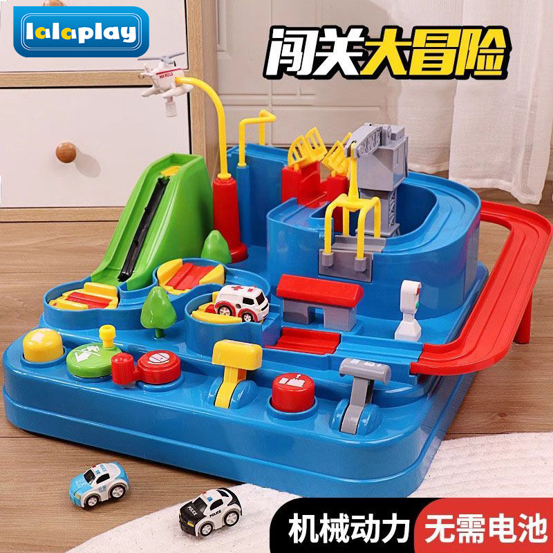 【无需电池】轨道车闯关大冒险