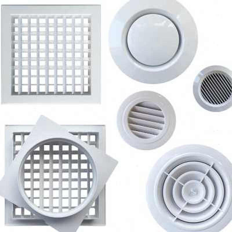 中央空调出回风口通风盖塑料天圆地方百叶格栅罩新风方接圆口,电子/电工,室内新风系统,淘宝优惠券,粉丝福利购,淘宝优惠卷
