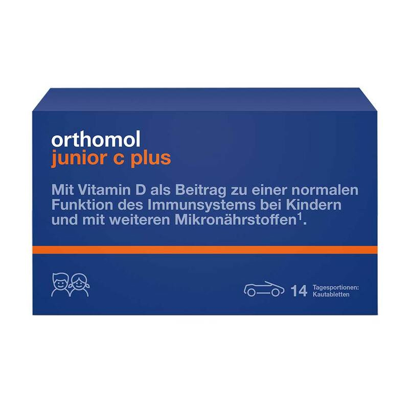 【德国直邮】Orthomol 奥适宝增强儿童免疫力复合营养咀嚼片（野1