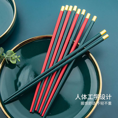 极速Spring Festival chopsticks NBew Year household round Fu