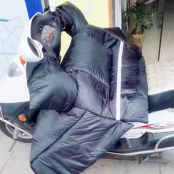 挡风被加绒加厚摩托车