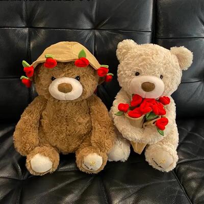 结婚小熊抱枕陪嫁新婚礼物