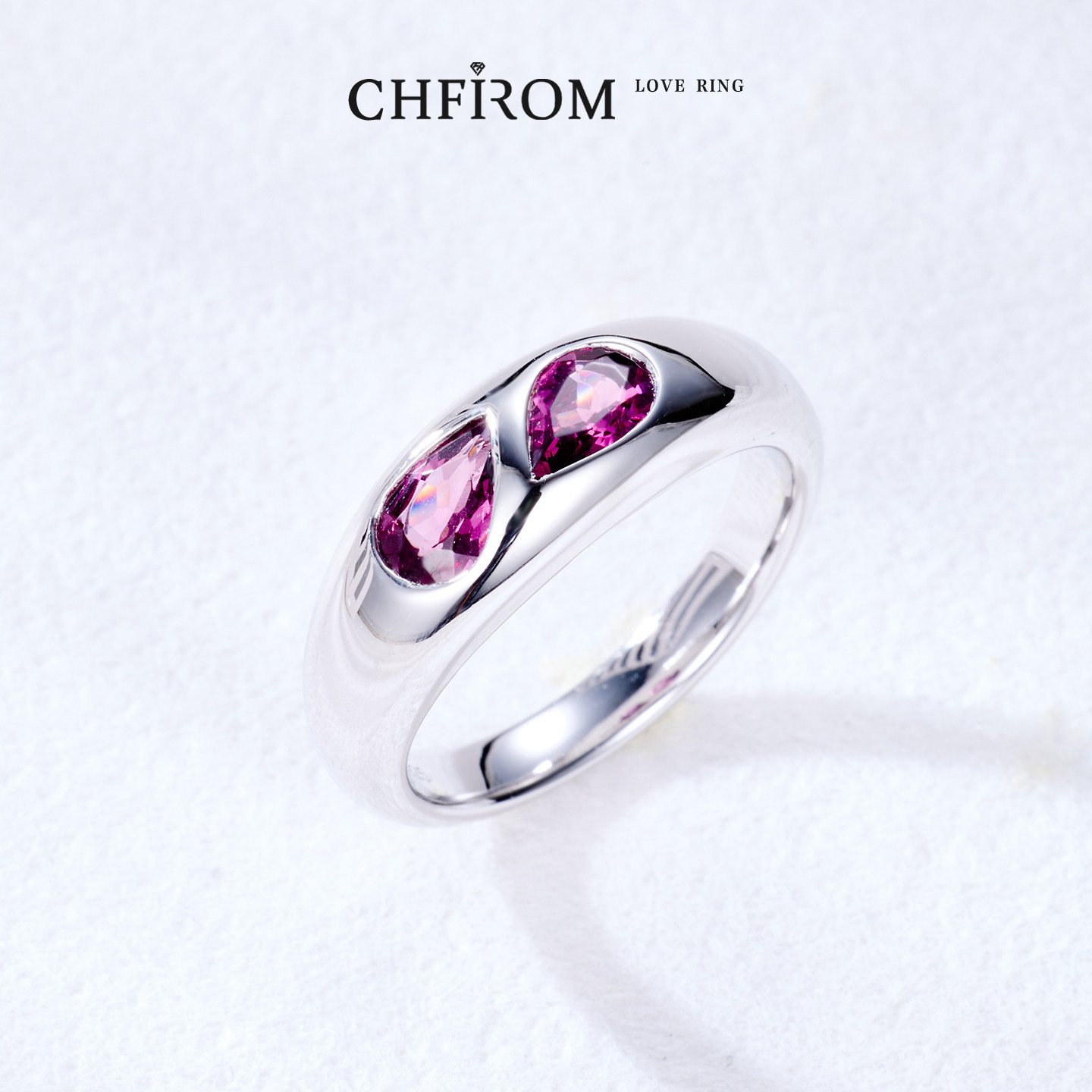 水滴形天然石榴石戒指S925纯银枚粉色宝石指环高级甜美女戒送女友,饰品/流行首饰/时尚饰品新,银饰戒指,淘宝优惠券,粉丝福利购,淘宝优惠卷