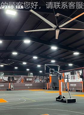 W18厂房永车间扇工业大吊吊顶式DEQ工业风扇通风降温5叶大磁型风