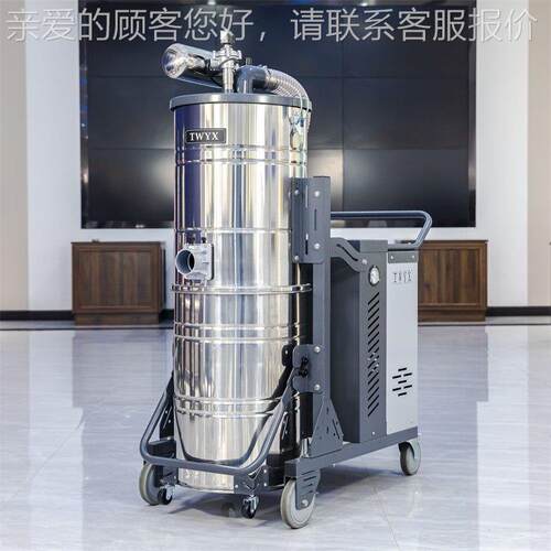 工厂SH500ZMU-MFC防爆空负压真工业吸尘器铁C颖粒5.5KW干湿用吸5