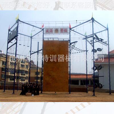 厂家供应拓展25482训练岩高空练心理行为训场 空中攀抓杠训墙练器
