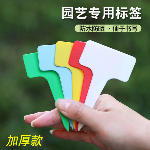 【加厚】多肉月季小盆栽命名牌