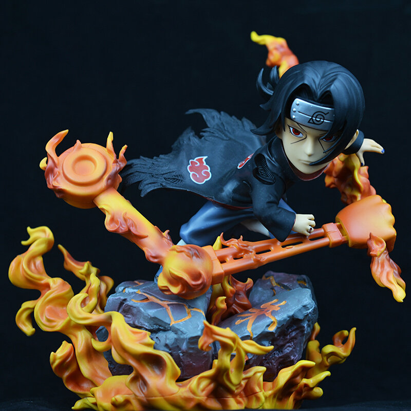 火影忍者手办 晓组织 gk宇智波鼬 lbs 须佐能乎 十拳剑 动漫摆件