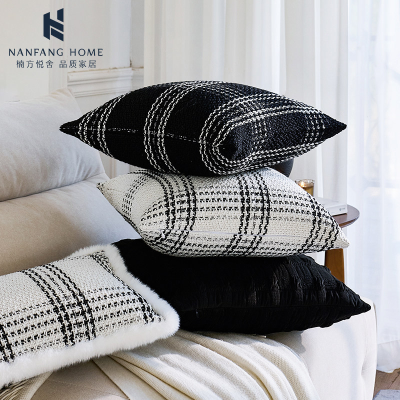 现代极简风轻奢高级感抱枕组合沙发客厅腰靠垫内胆套搭配款大抱枕,居家布艺,靠垫/抱枕,淘宝优惠券,粉丝福利购,淘宝优惠卷