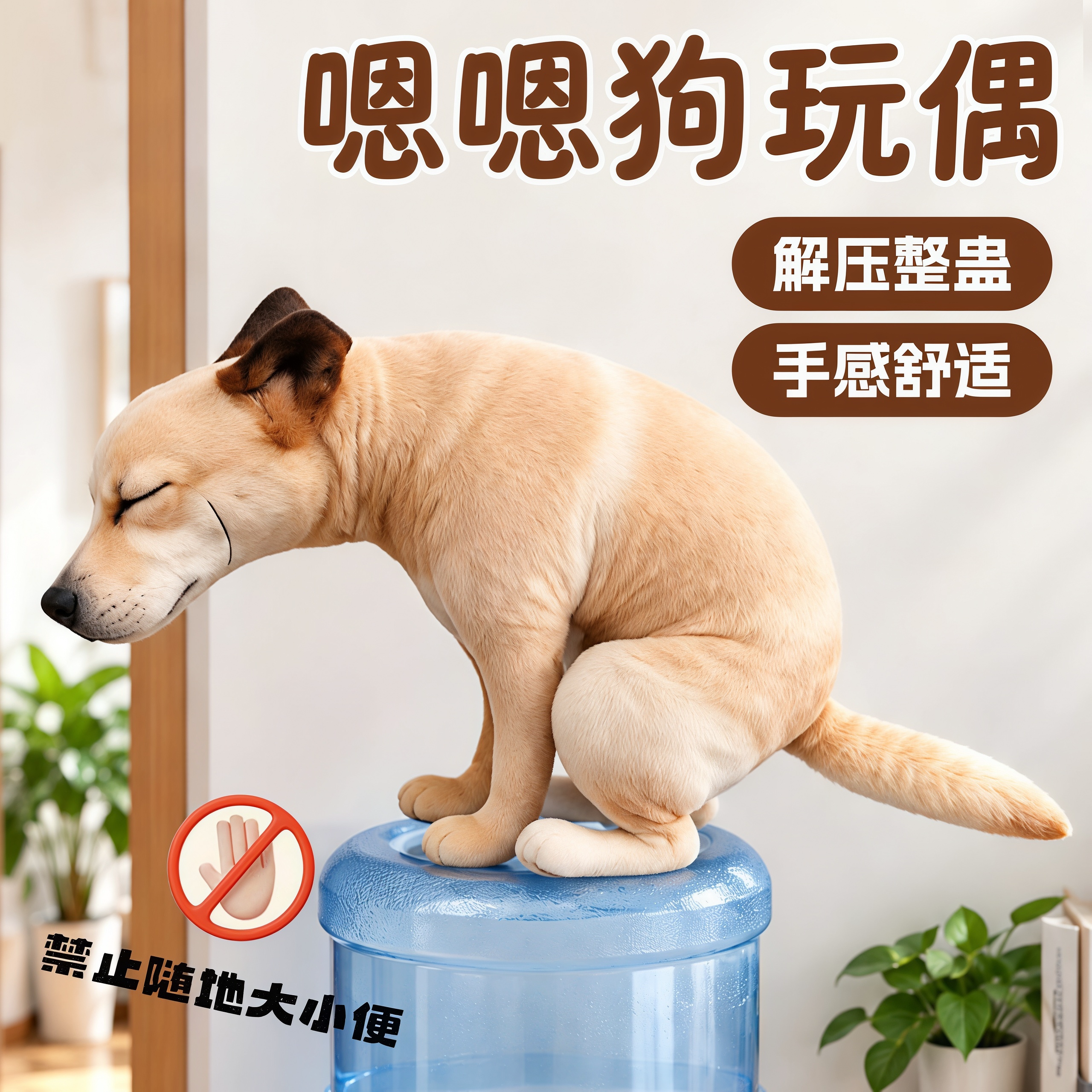 整蛊玩具拉屎狗仿真动物玩偶嗯嗯猫拉粑粑恶搞趣味小玩意生日礼物