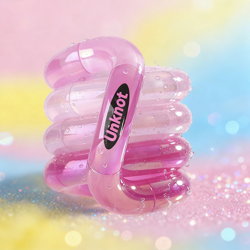 2025新款紫蝶扭扭乐tangle平替edc解压神器小学生爆火的玩具女孩6