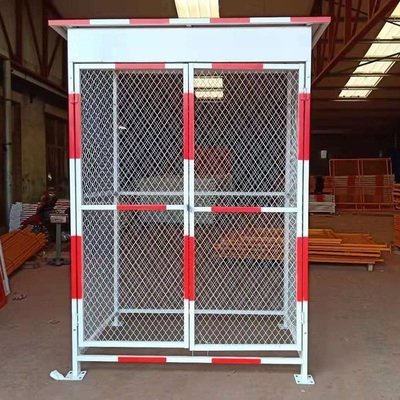 网格金属防护式一级电箱防护电箱二级配棚配棚栅栏工地工地电箱