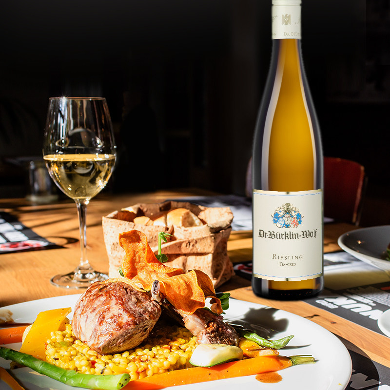 【9折】cws德国进口布克宁庄园 trocken 雷司令 干白葡萄酒