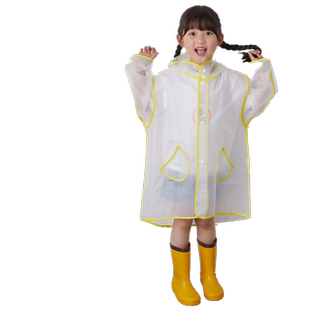 儿童雨衣男童女童网红雨披小孩防水小孩雨裤日式斗篷透明2022新款