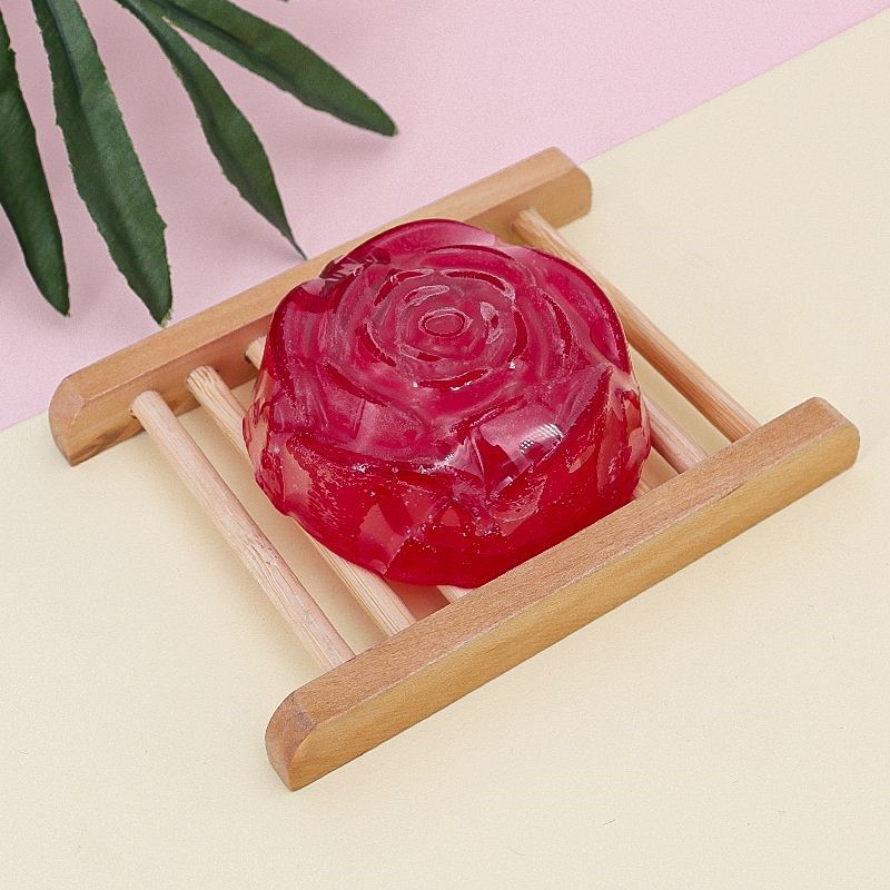 玫瑰花香皂手工皂精油皂提亮洁面皂滋润精油皂美肌花香植物皂